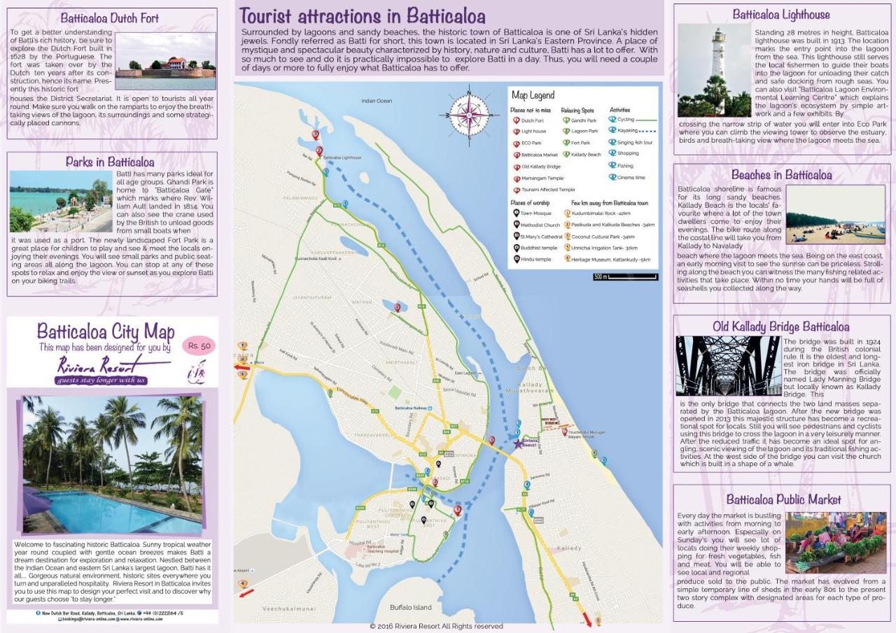 Riviera Resort Batticaloa Dış mekan fotoğraf